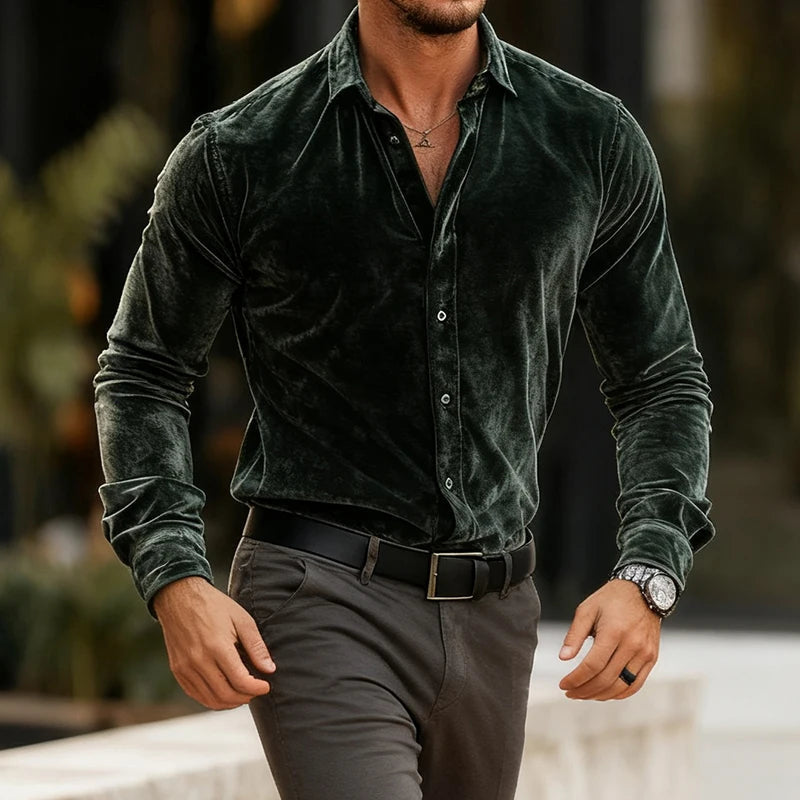 Bren - Lustrous Tailored Shirt