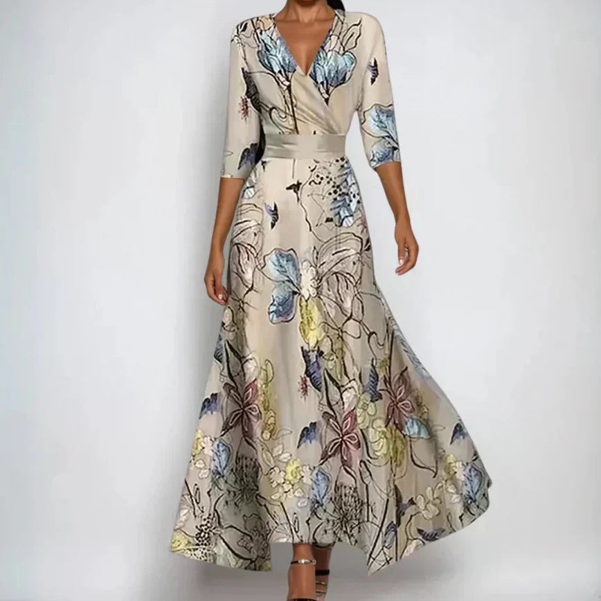 Grace - Soft-Touch Floral Wrap Dress