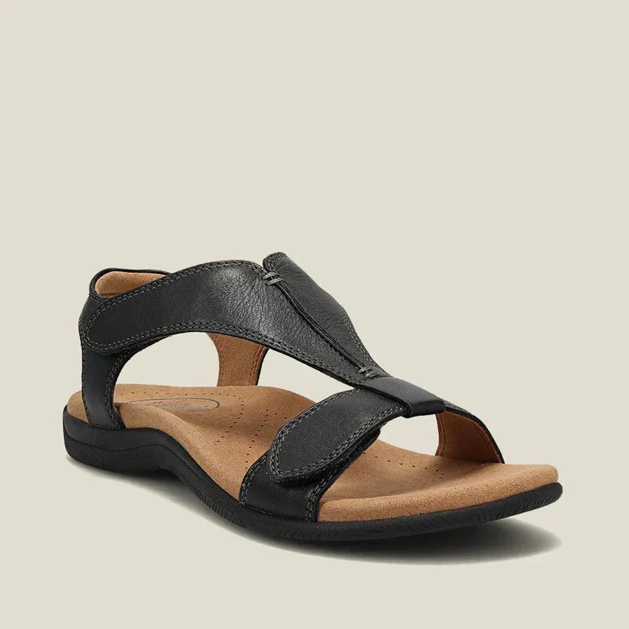 Lara | Orthopedic Leather Strap Sandals