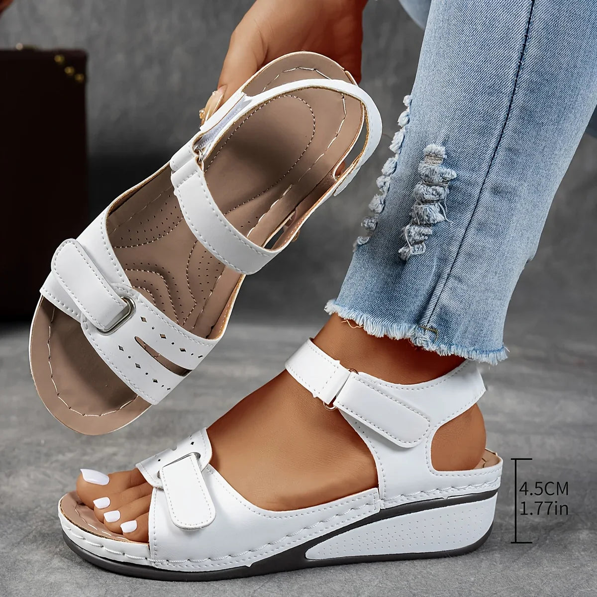 Reni™ | Casual Comfortable Sandals with Supportive Footbed