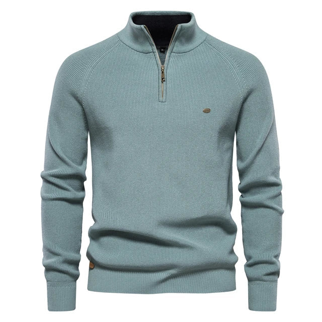 Steven® | Knitted Zip-Up Sweater