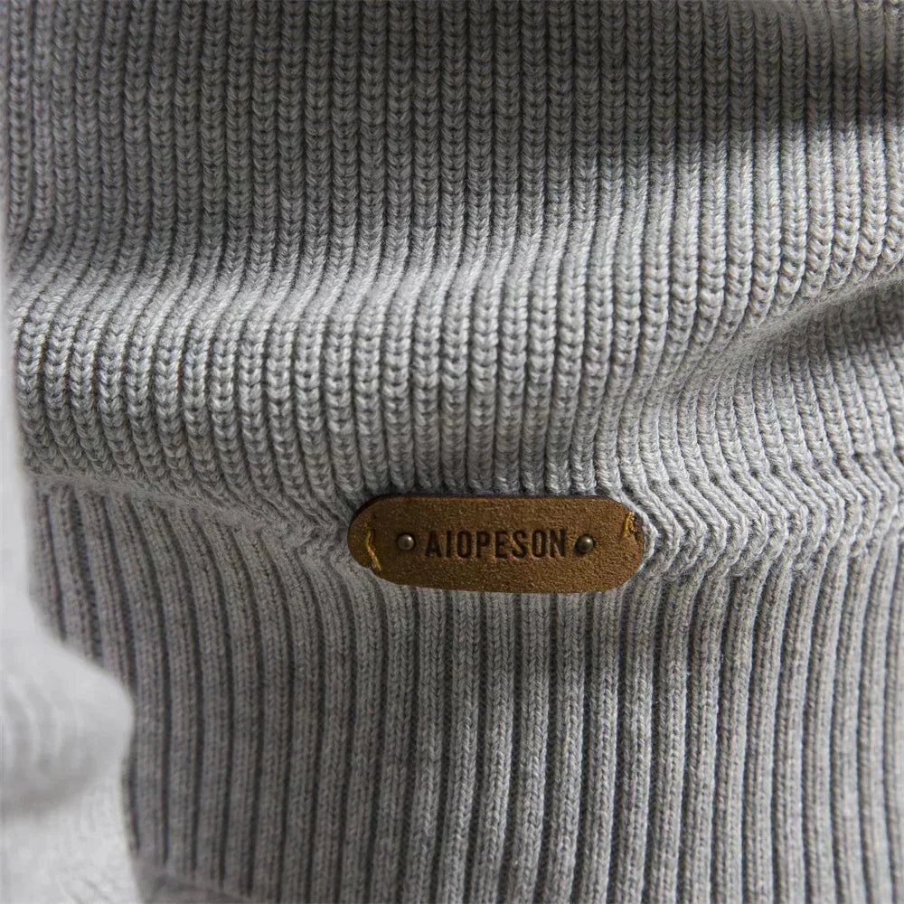 Steven® | Knitted Zip-Up Sweater