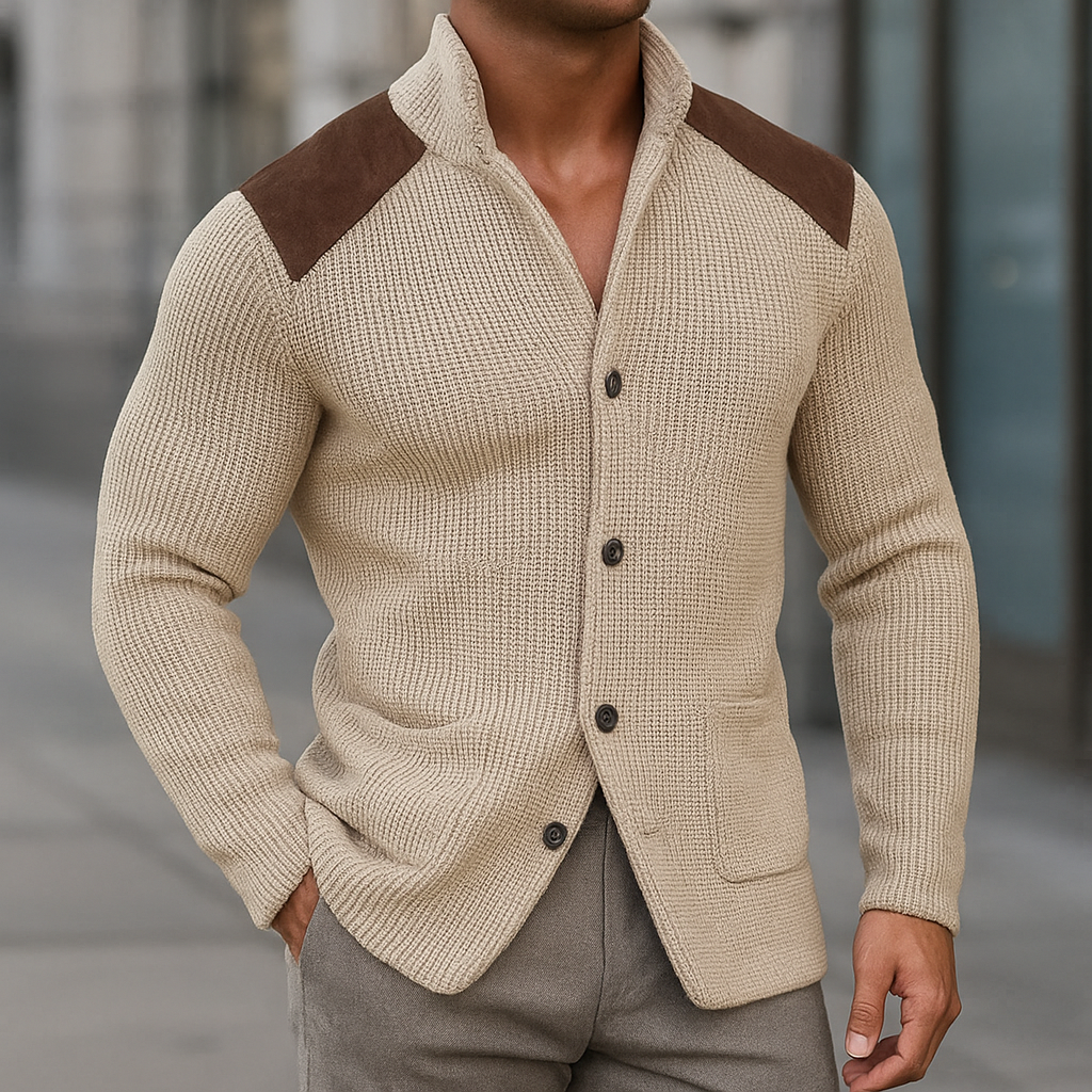 SILVORO | TEXTURED KNIT BLAZER