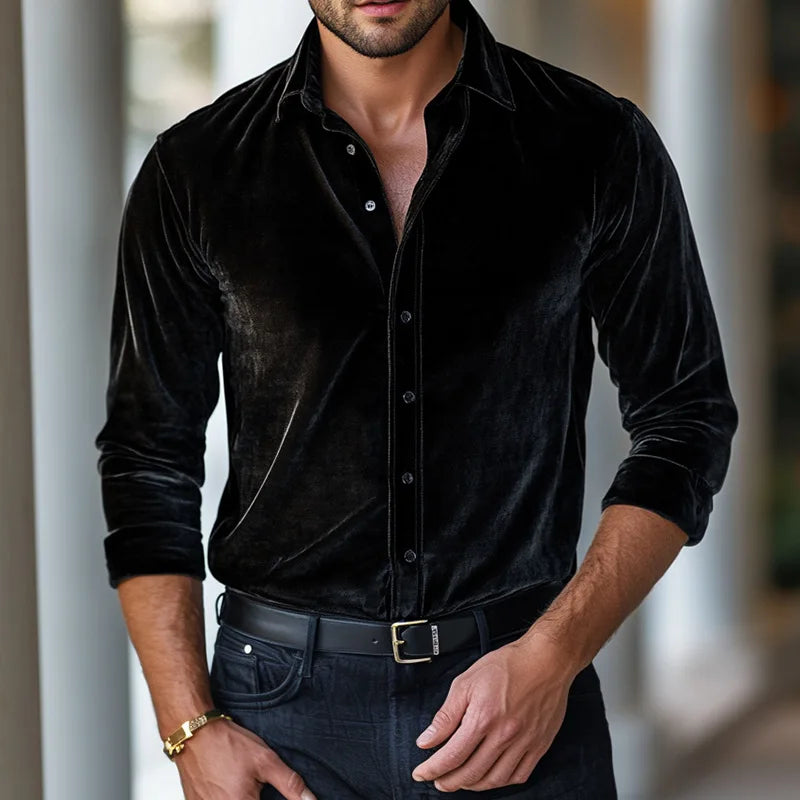 Bren - Lustrous Tailored Shirt