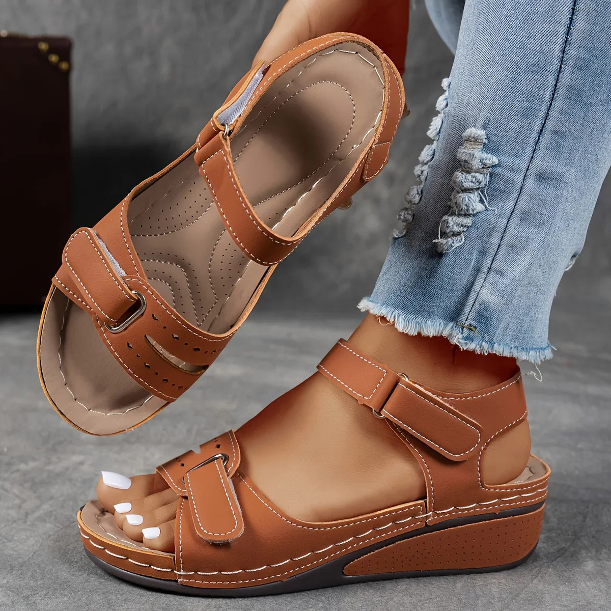 Reni™ | Casual Comfortable Sandals with Supportive Footbed