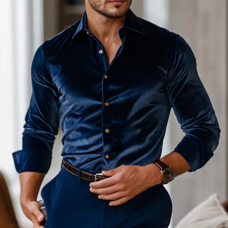 Bren - Lustrous Tailored Shirt