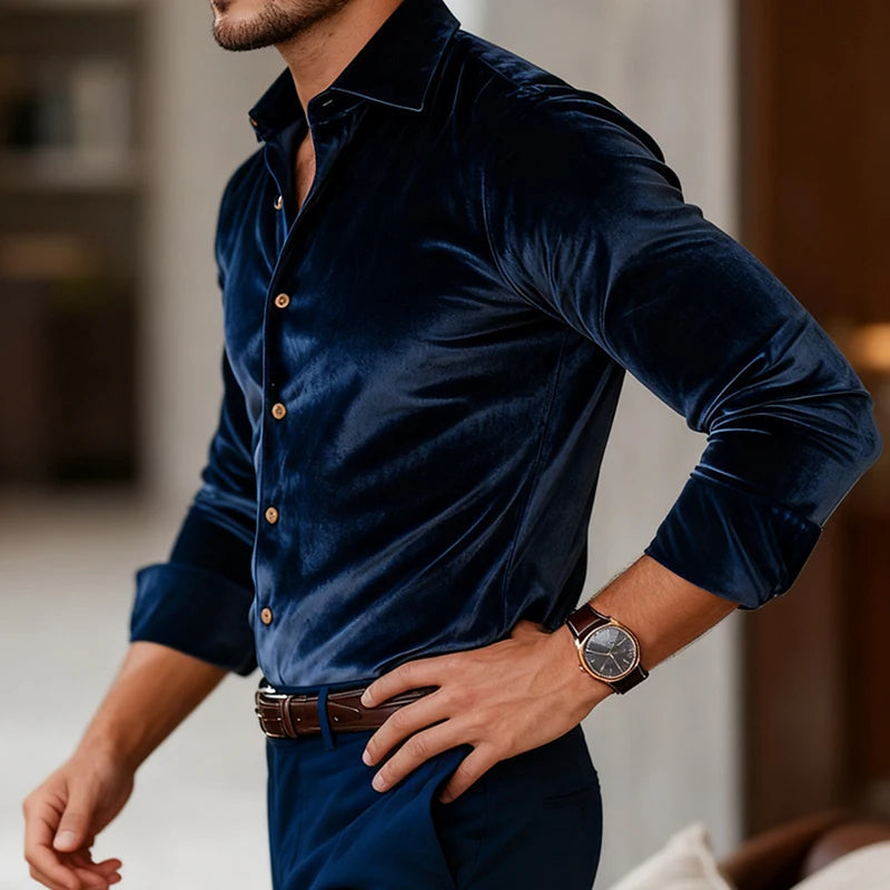 Bren - Lustrous Tailored Shirt