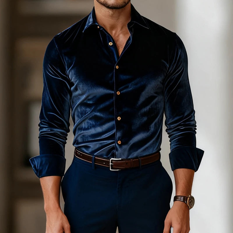 Bren - Lustrous Tailored Shirt