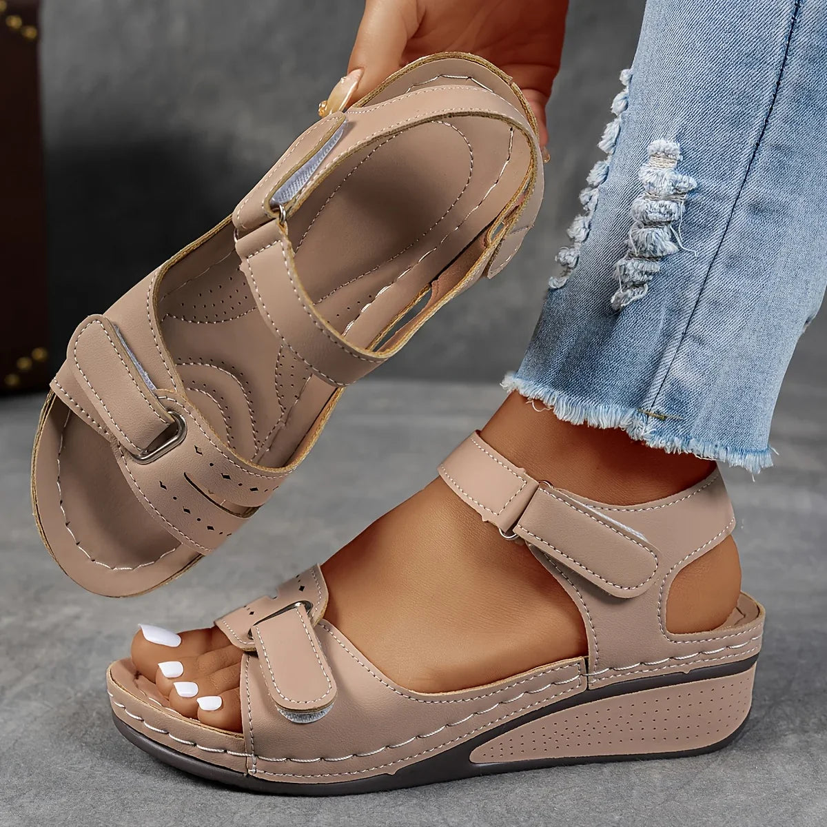 Reni™ | Casual Comfortable Sandals with Supportive Footbed