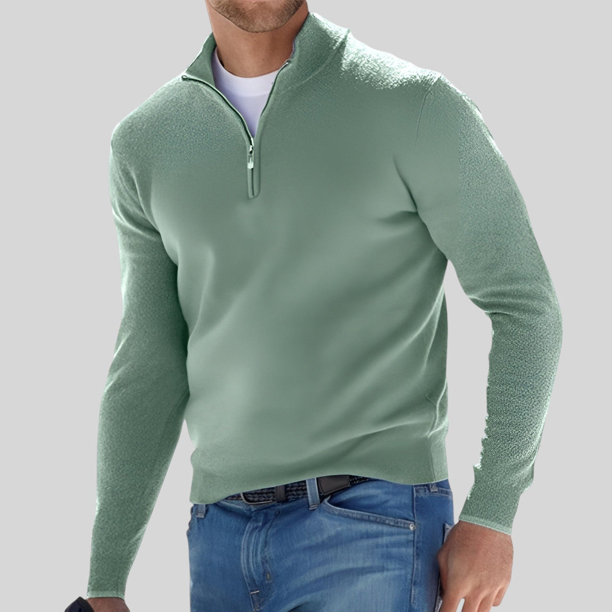 LEO | Warm Pullover with Zipper