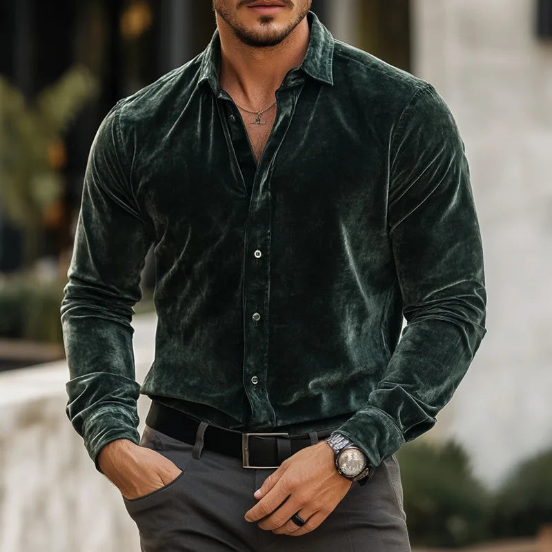 Bren - Lustrous Tailored Shirt