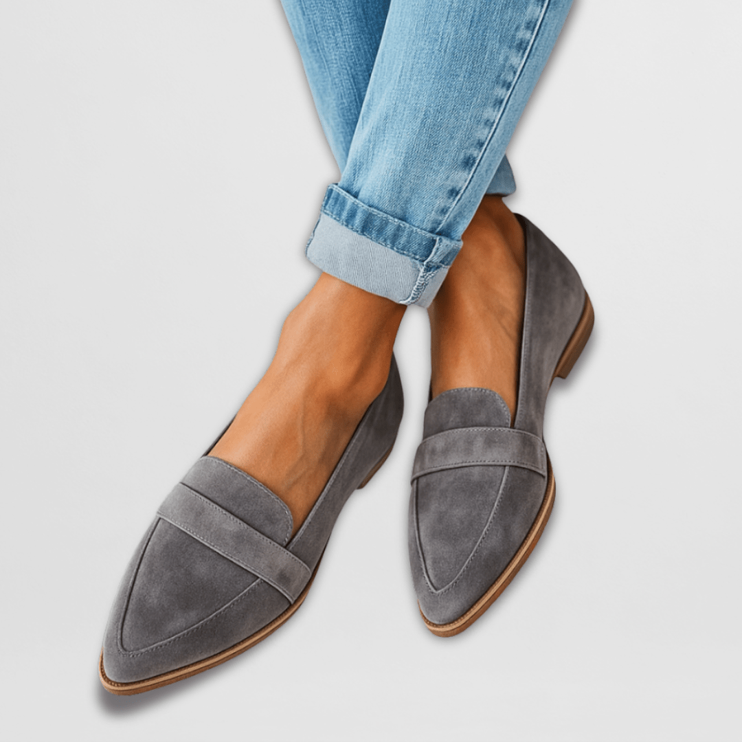 Helen |  Soft Suede Loafers