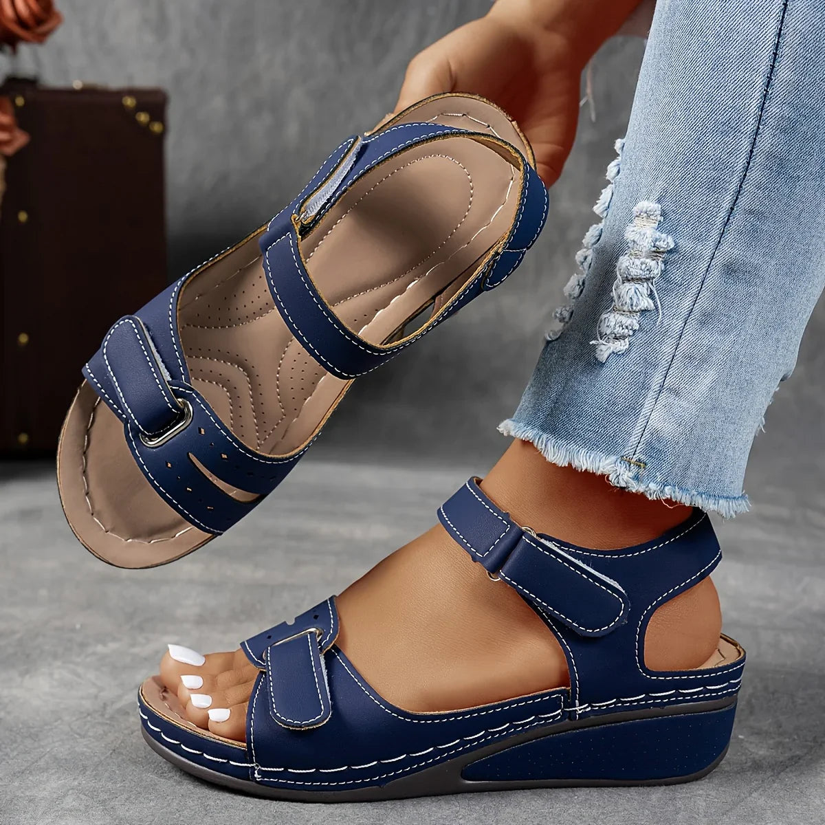 Reni™ | Casual Comfortable Sandals with Supportive Footbed