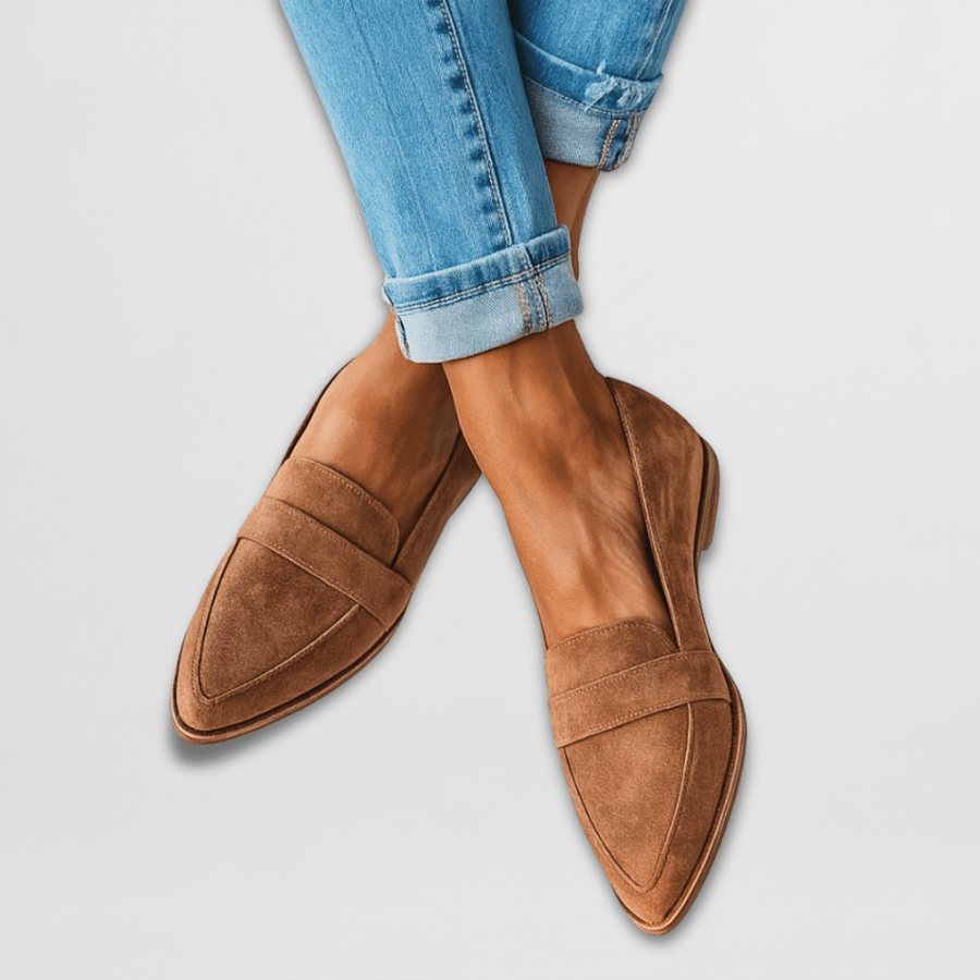 Helen |  Soft Suede Loafers
