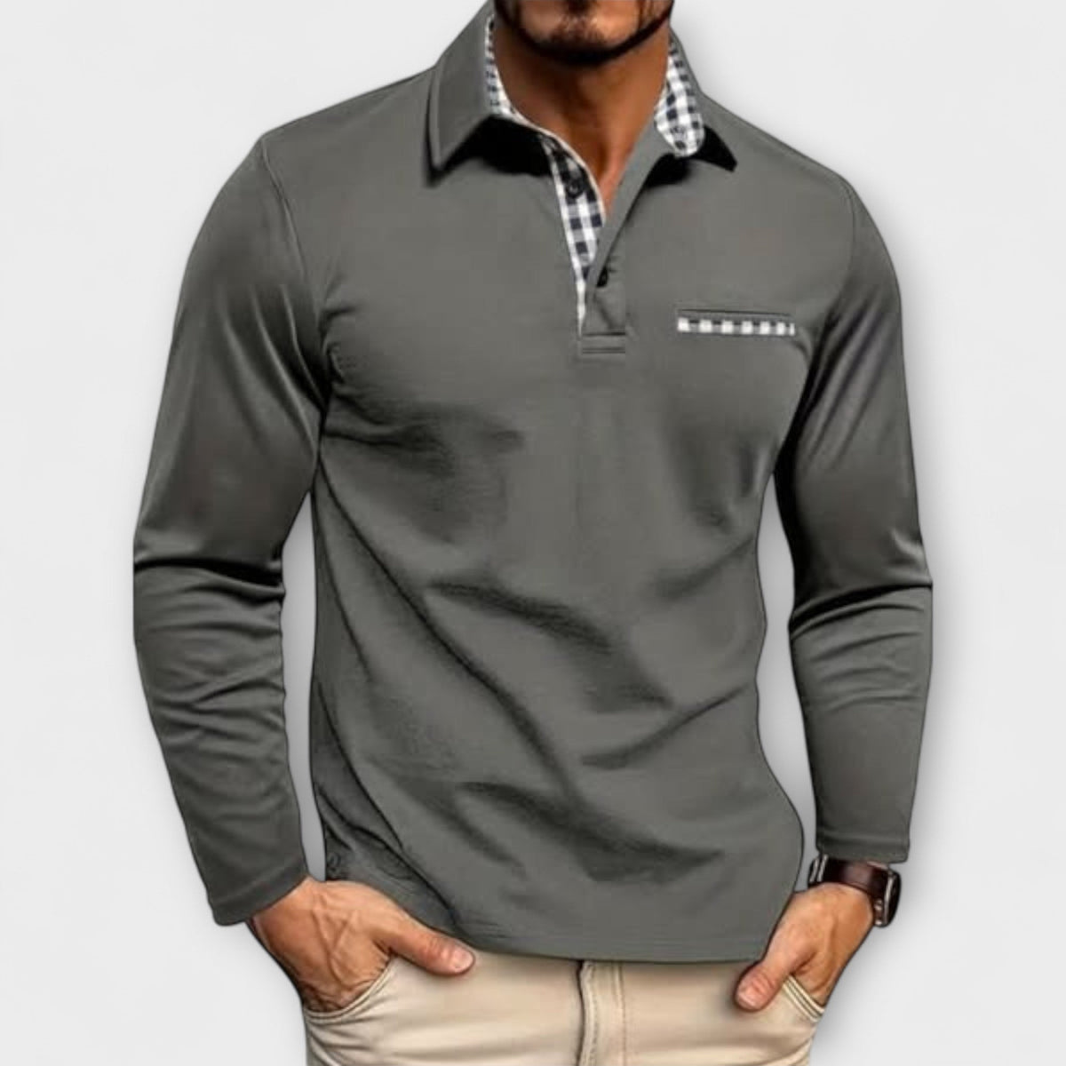 Leo Melbourne™ | Classic Autumn Polo Shirt