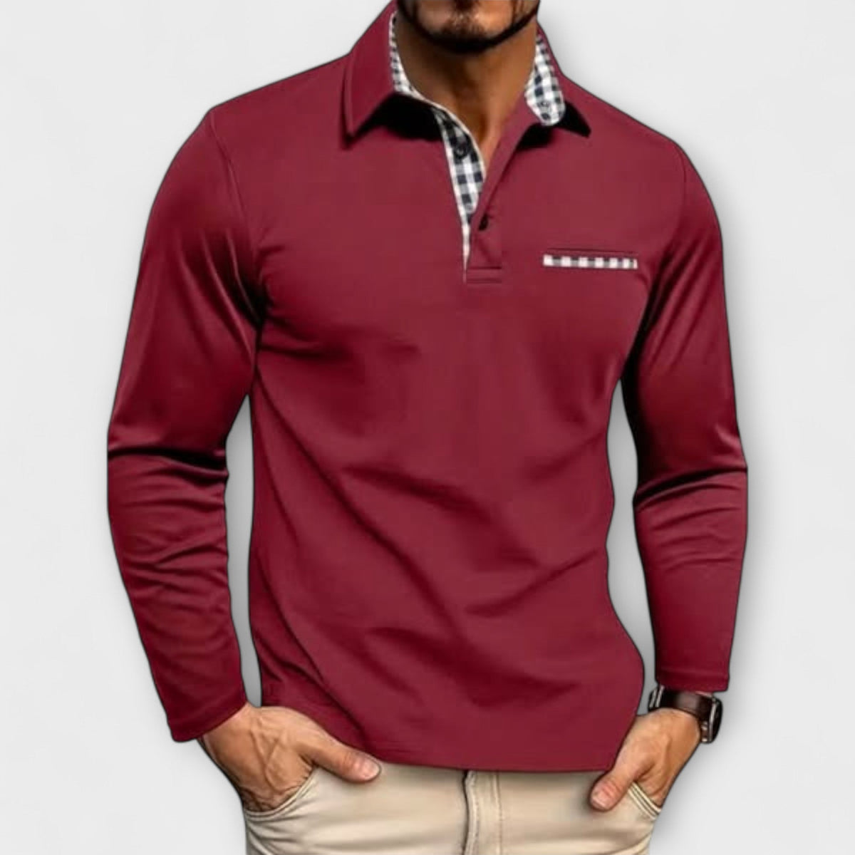 Leo Melbourne™ | Classic Autumn Polo Shirt