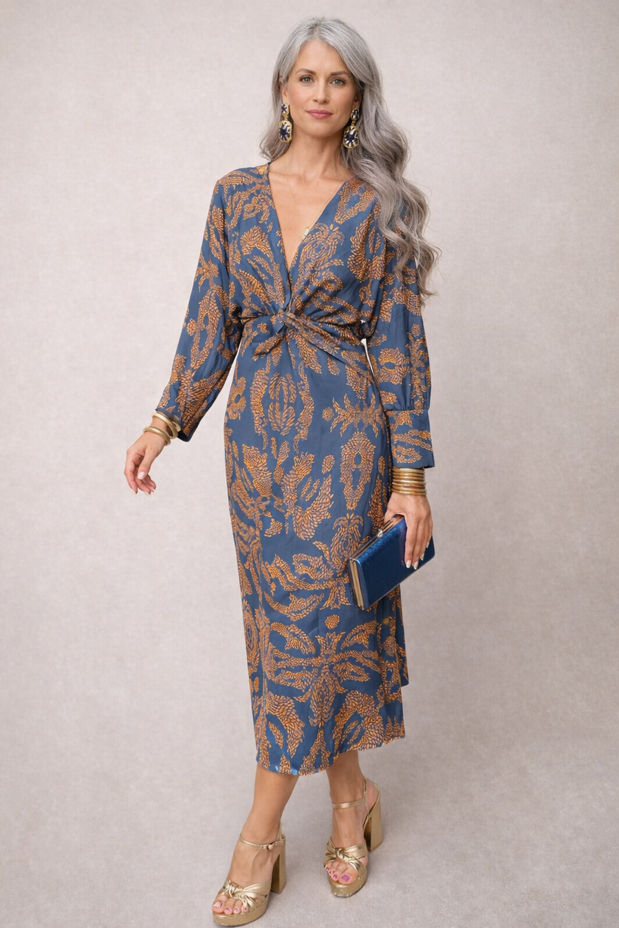 Lillian | Elegant A-Line Maxi Dress
