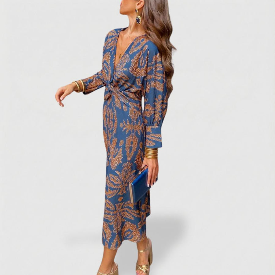 Lillian | Elegant A-Line Maxi Dress