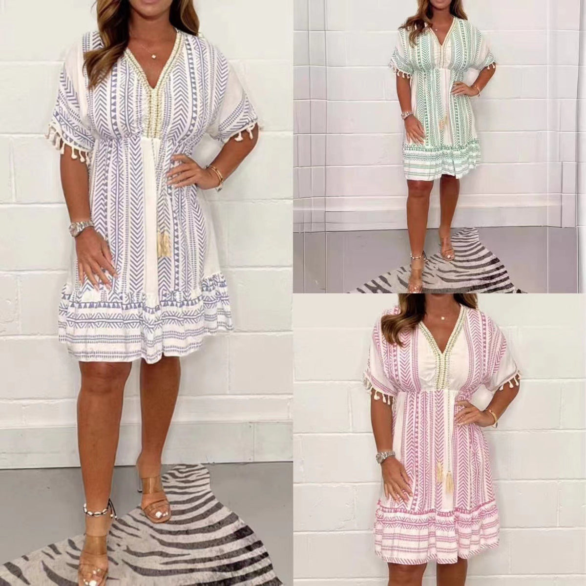 Leah | Vintage Bohemian Dress