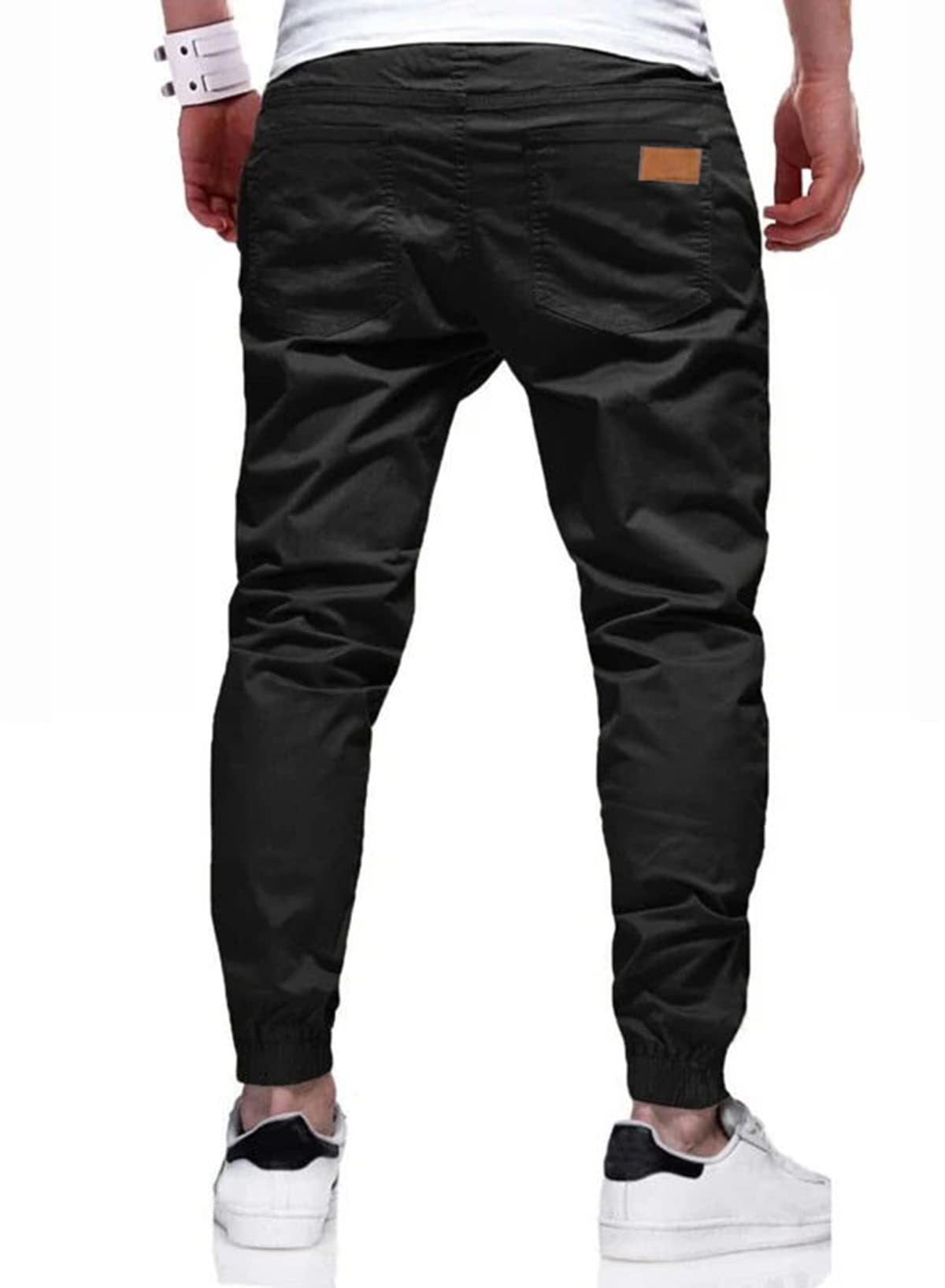 Xavier - Drawstring Tapered Jogger Trousers