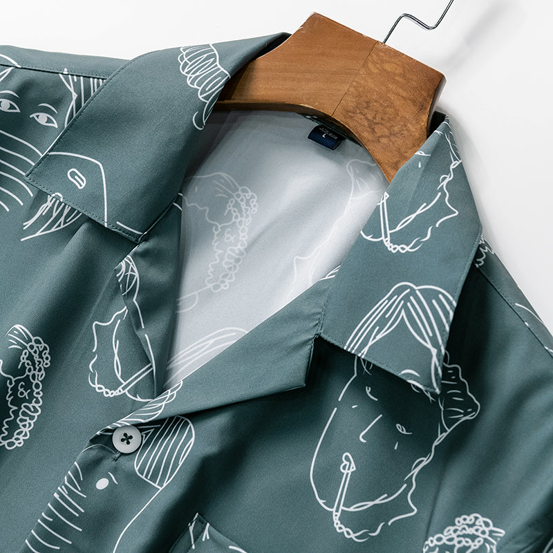Nash - Soft-Touch Cuban Collar Shirt