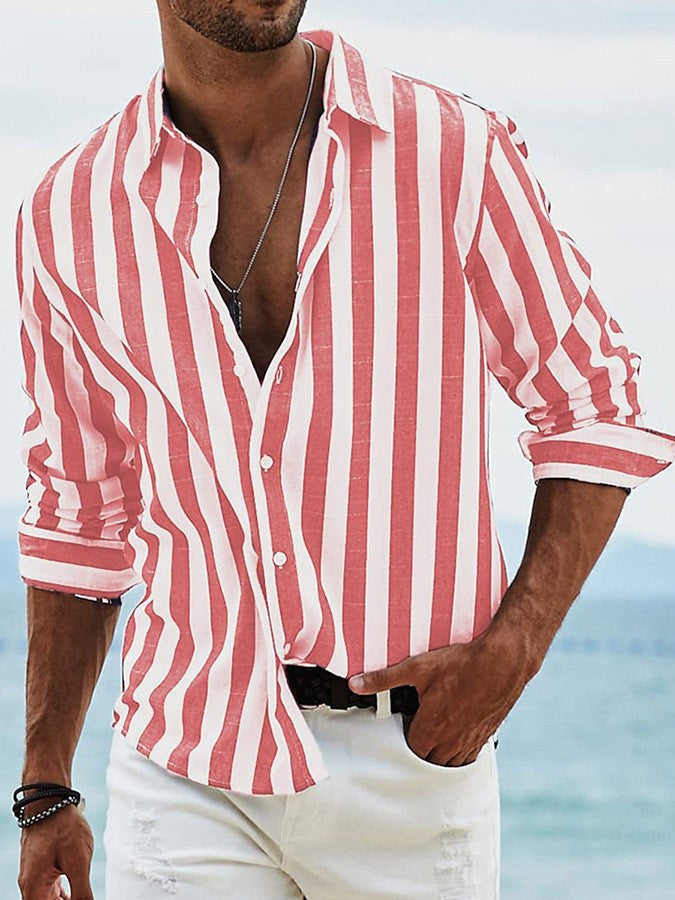 Ilias - Premium Tailored Striped Shirt