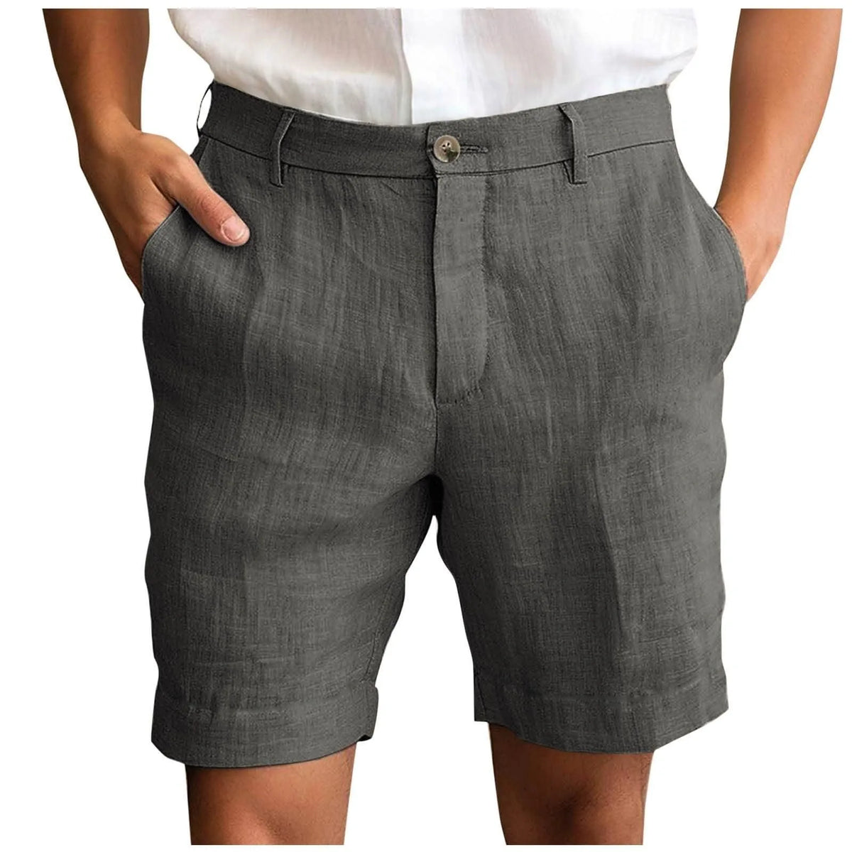 Calen - Tailored Linen Shorts