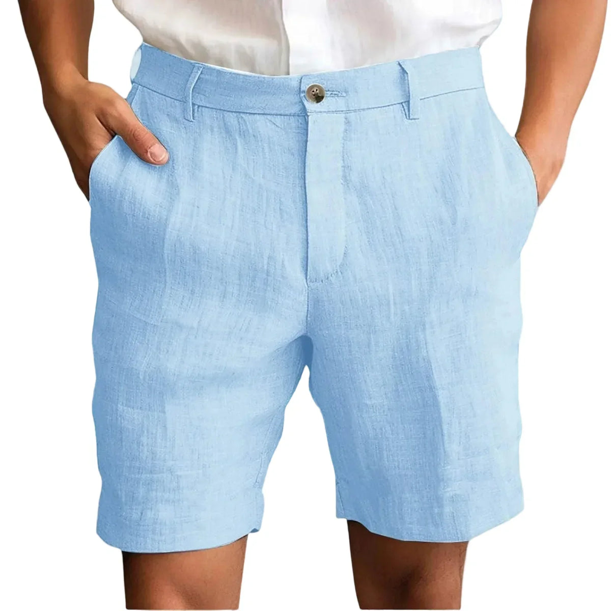 Calen - Tailored Linen Shorts