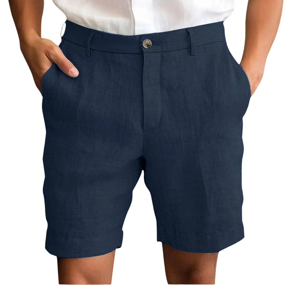 Calen - Tailored Linen Shorts