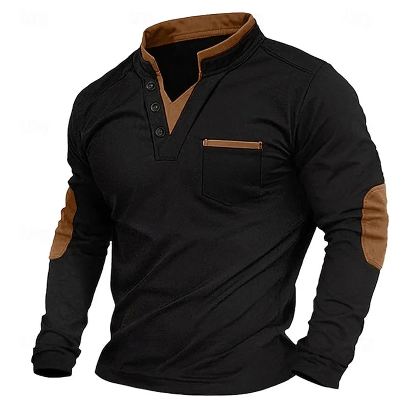 Leo Melbourne™ | Men's V-Neck Sweatshirt