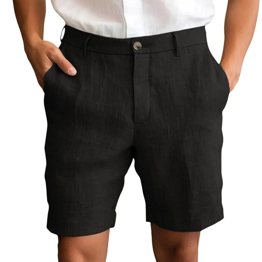 Calen - Tailored Linen Shorts