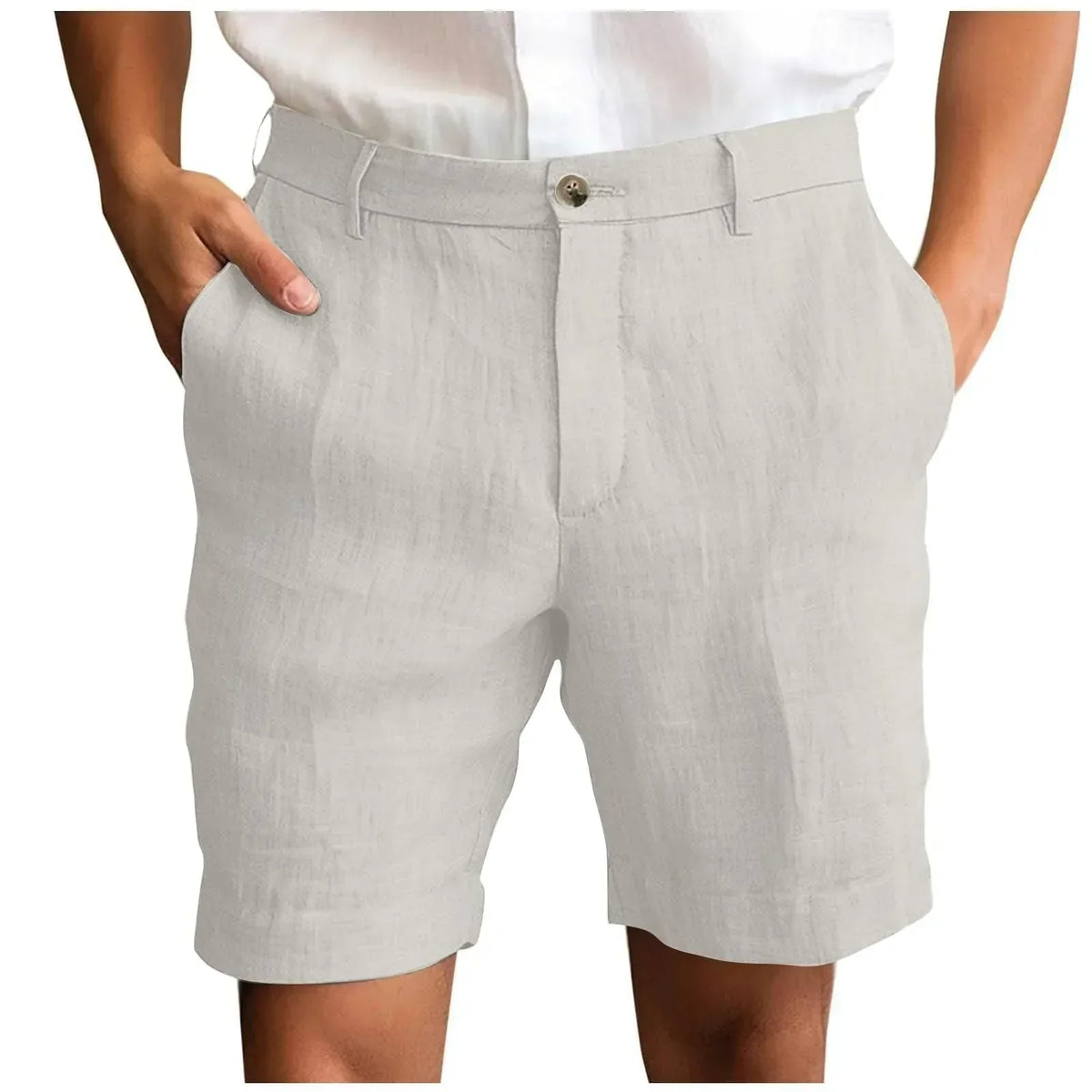 Calen - Tailored Linen Shorts