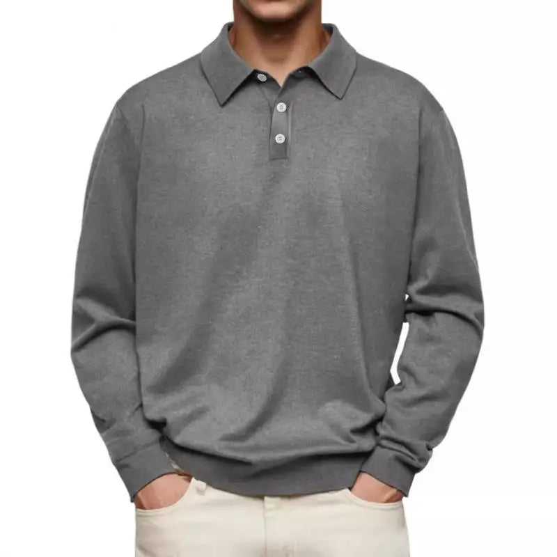 Beeckhoven™ | Casual Long Sleeve Poloshirt