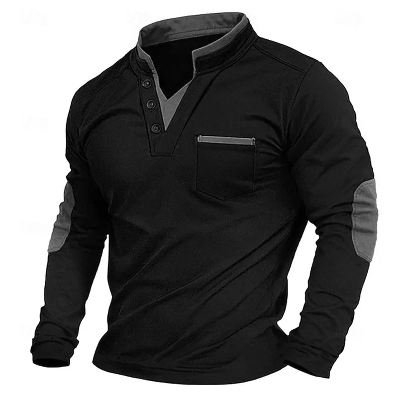Leo Melbourne™ | Men's V-Neck Sweatshirt