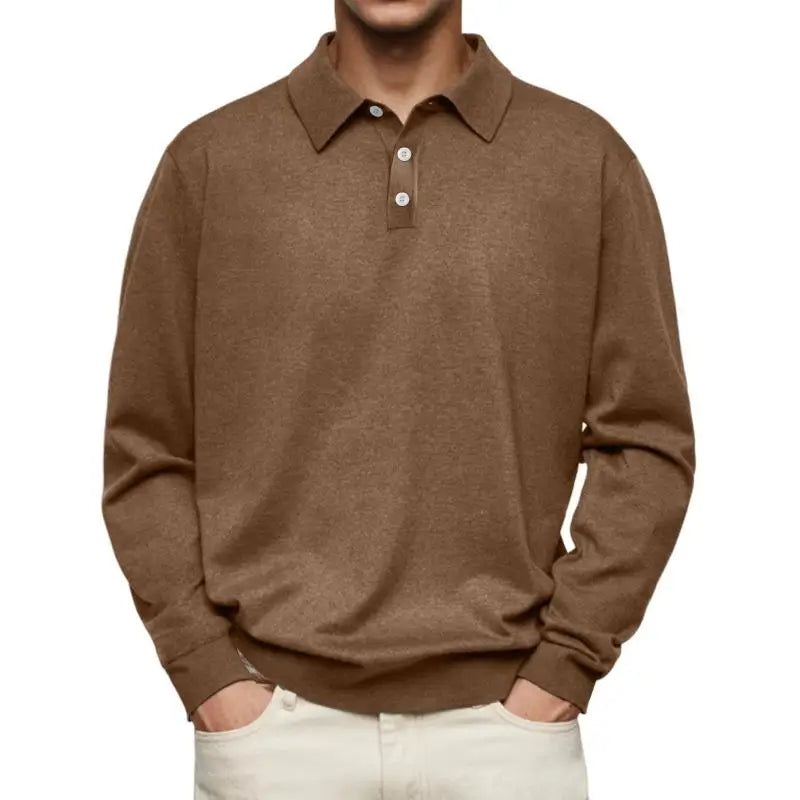 Beeckhoven™ | Casual Long Sleeve Poloshirt