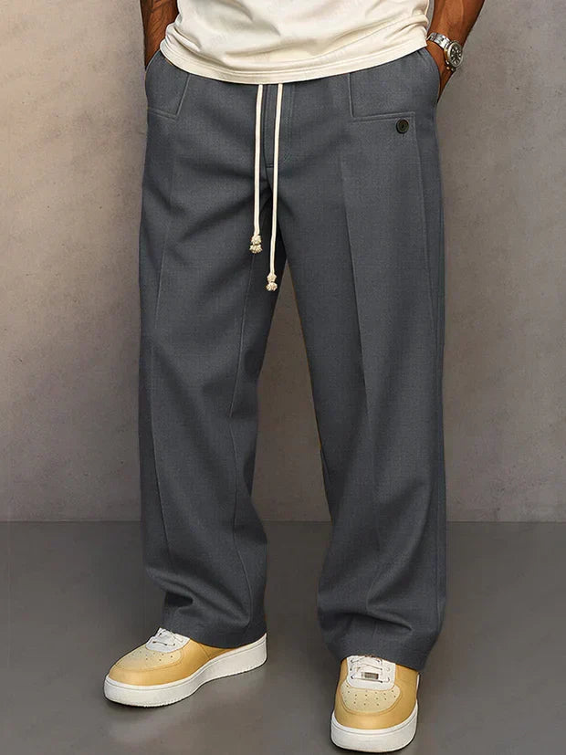 Noah - Tailored Drawstring Trousers