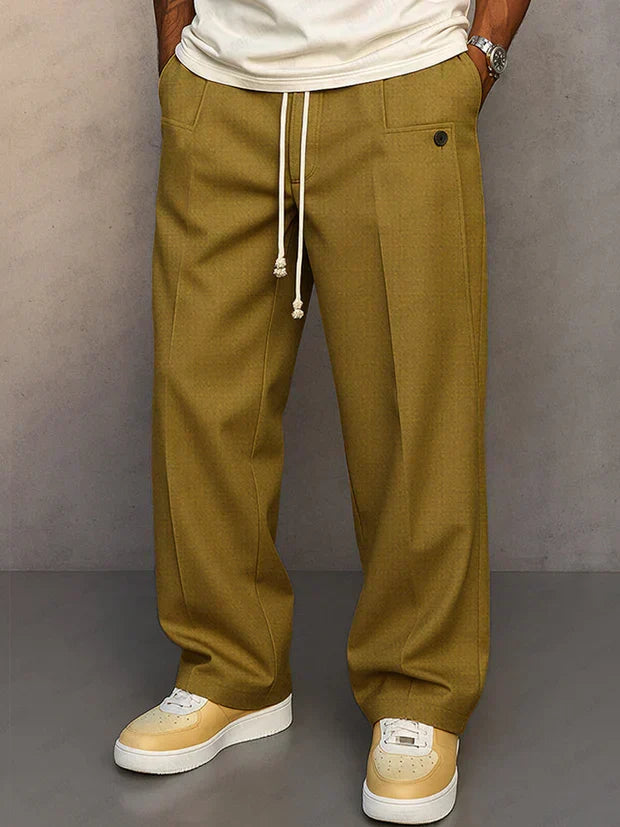 Noah - Tailored Drawstring Trousers