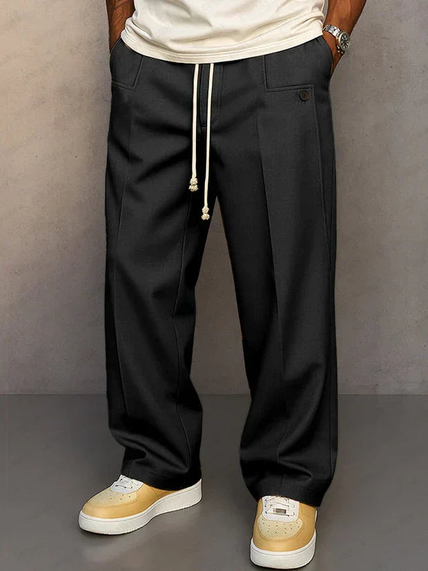 Noah - Tailored Drawstring Trousers