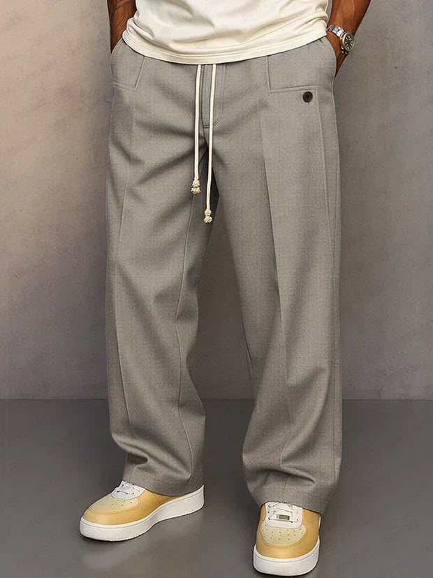 Noah - Tailored Drawstring Trousers