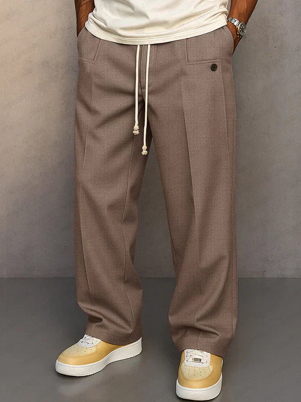 Noah - Tailored Drawstring Trousers