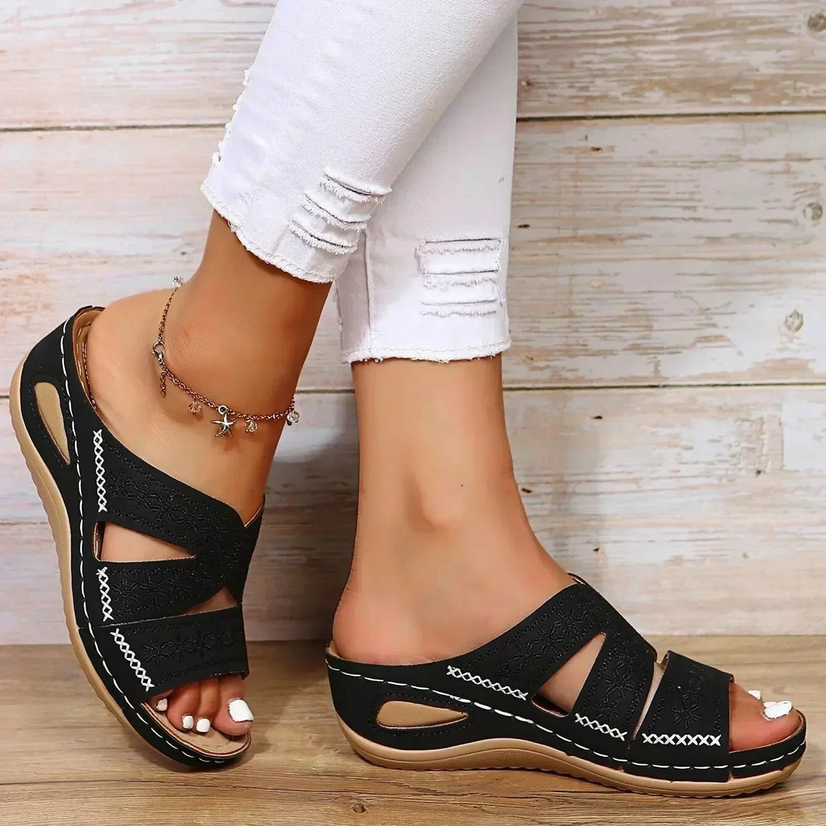 Aria | Comfortable Support Summer Sandals