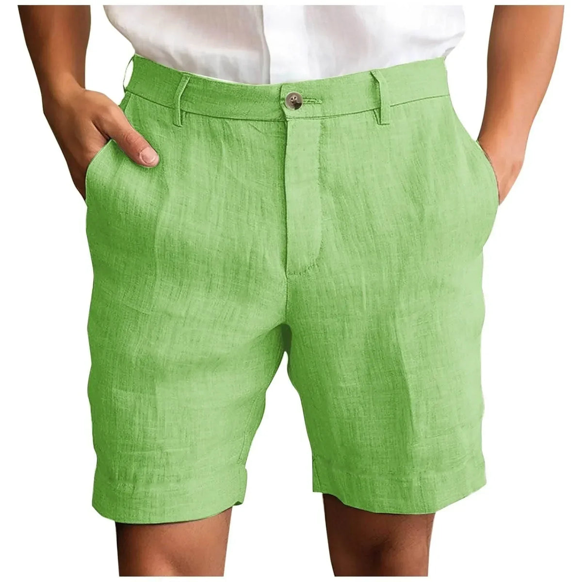 Calen - Tailored Linen Shorts