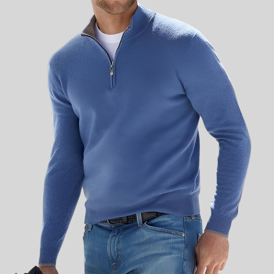 LEO | Warm Pullover with Zipper