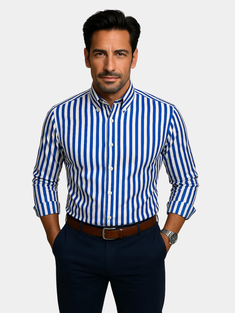 Gareno - Tailored Striped Shirt