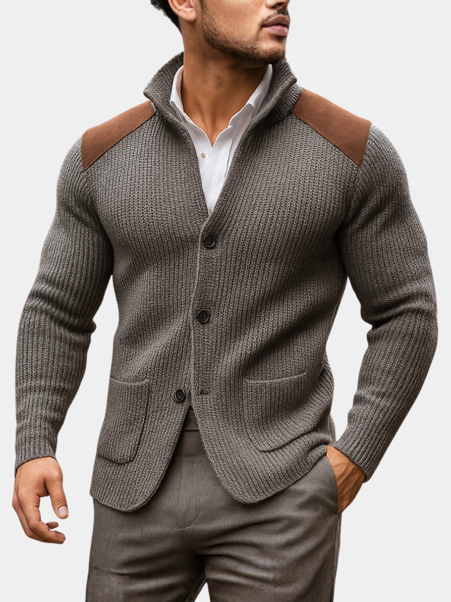 SILVORO | TEXTURED KNIT BLAZER