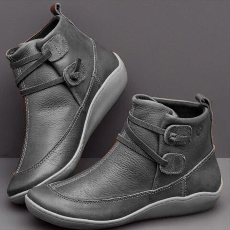 PREMIUM™ SOFT UNISEX ORTHO VEGAN LEATHER BOOTS