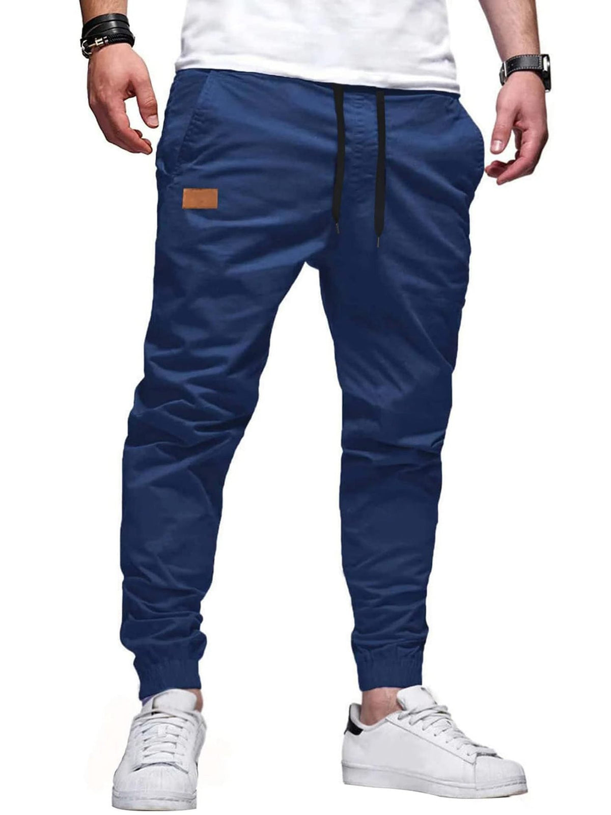 Xavier - Drawstring Tapered Jogger Trousers