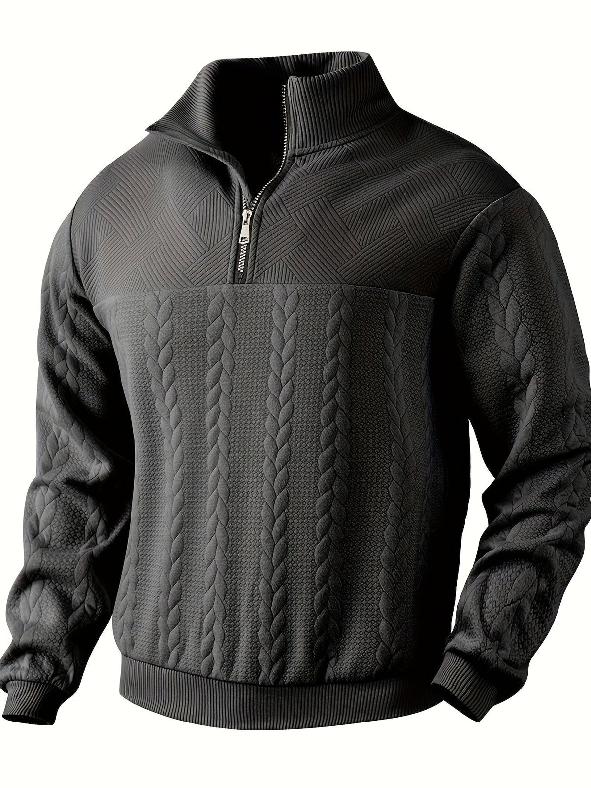 Benoît ™ | Vintage Zip-Up Sweater with Elegant Design