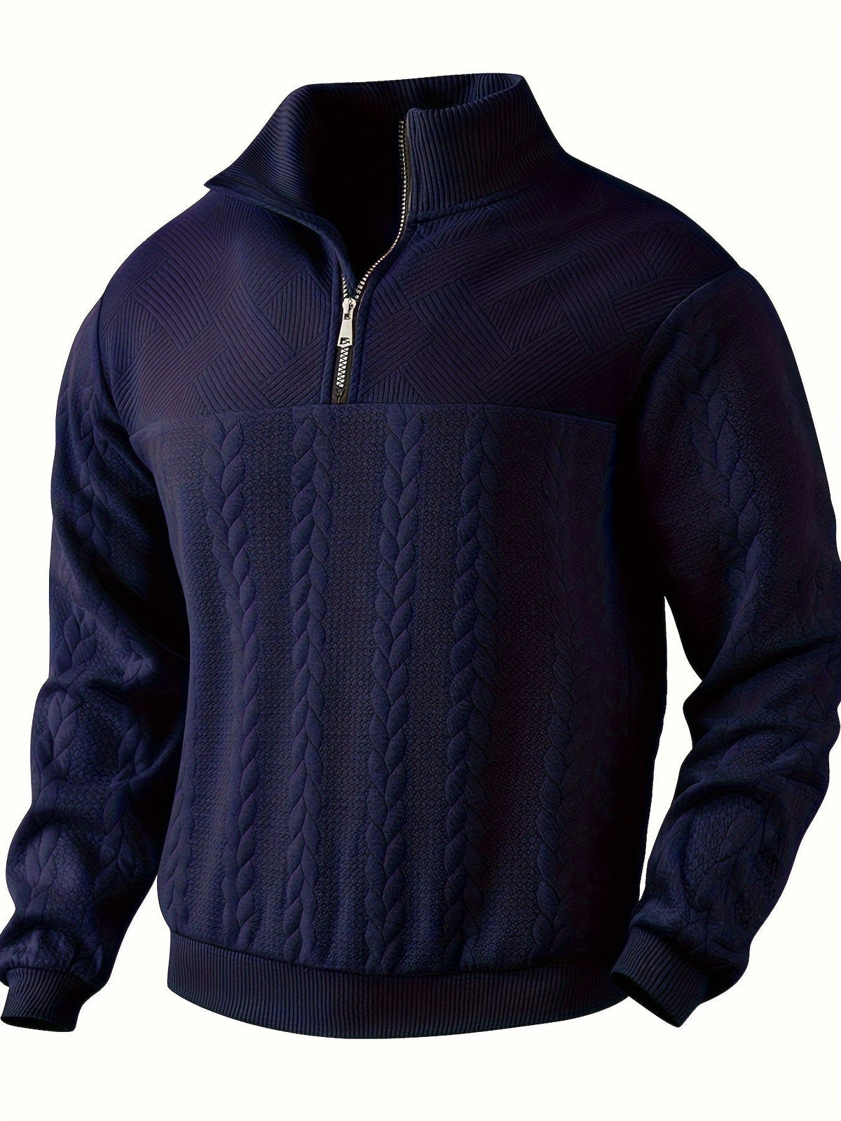 Benoît ™ | Vintage Zip-Up Sweater with Elegant Design