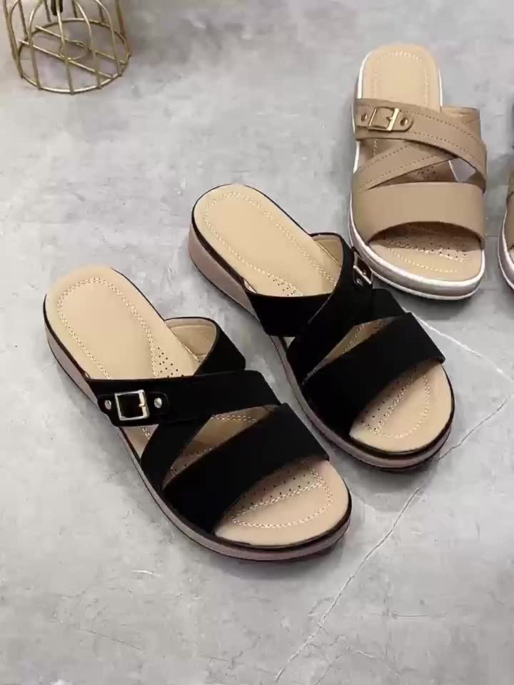 Carol | Comfortable Slip-On Sandals